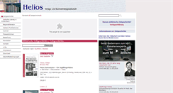 Desktop Screenshot of helios-verlag.com