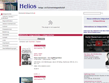 Tablet Screenshot of helios-verlag.com